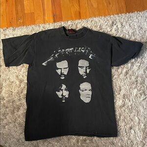 Black Metallica Graphic T-Shirt
